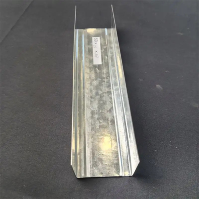 Good price U Shaped Light Steel Keel Wall 50mm X 35mm X 0.6mm Galvanized U Track Metal Stud online