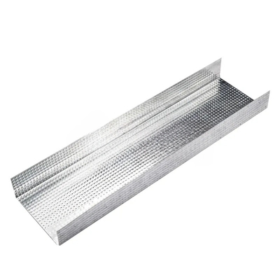 Bom preço Perfil de teto personalizado de aço Metal Furring Canal C Stud U Track para Grade Suspendida de Tecto on-line