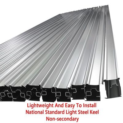 کیفیت 1-5/8 اینچ X 10 فوت پارتیشن دیواری خشک با یک ساعت درجه حرارت آتش و تا 200 پوند ظرفیت بار کارخانه